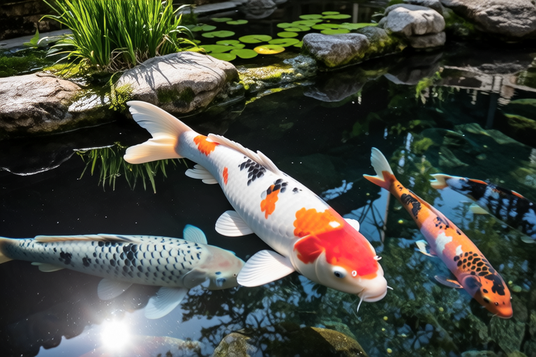 From Pond to Paradise: Transforming Your Space with Stunning Koi Fish
