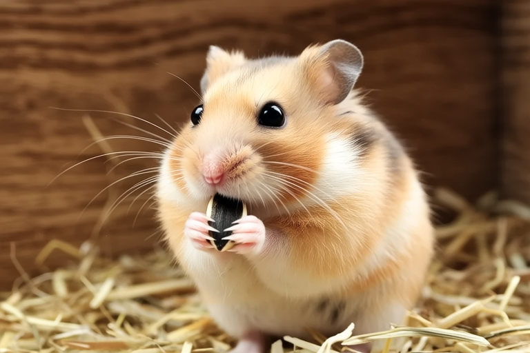 Adorable Golden Hamster Moments Captured on Camera