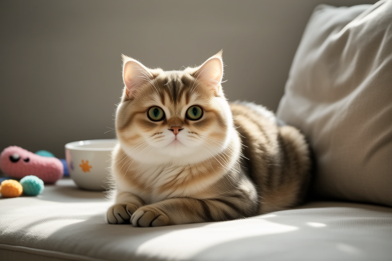 From Couch Companion to Internet Sensation: Meet the Golden British Shorthair